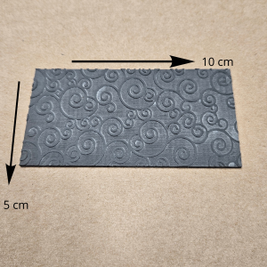 tampon volute texture pâte polymère