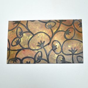 plaque coton