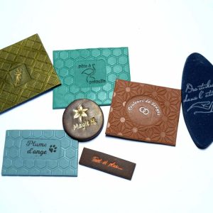 tampons personnalisés pour pâte polymère