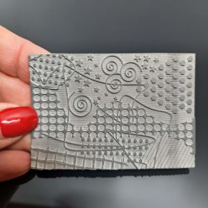 tampon texture pour pâte polymère