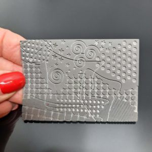 tampon texture pour pâte polymère
