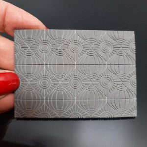 tampon texture pour pâte polymère