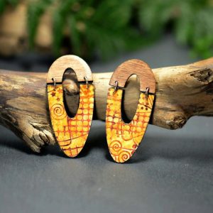 boucles d'oreilles contemporaines et originales