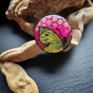 bague unique en pâte polymère