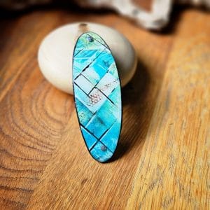 barrette artisanale pour cheveux épais