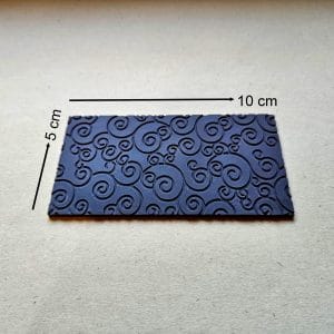 tampon volute texture pâte polymère