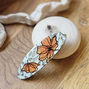barrette pour cheveux épais artisanale