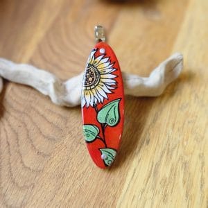 barrette artisanale pour cheveux épais